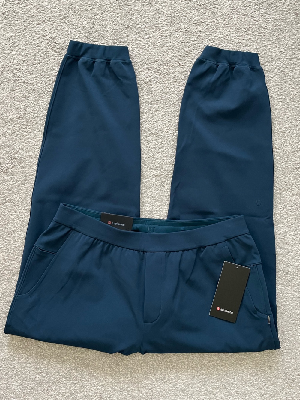 NWT Lululemon Sojourn Mens Jogger Pants in Deep Teal Size XL